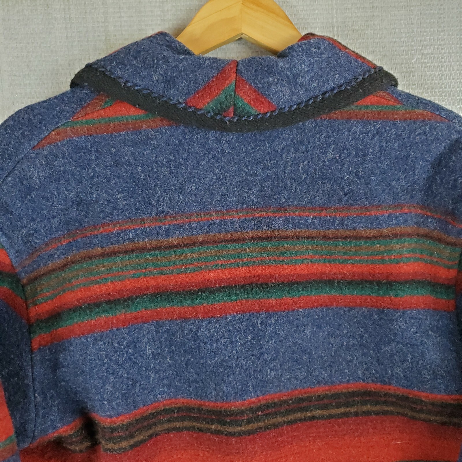 VTG WOOLRICH Size Medium Womens Made in USA Wool Southwest Barn Chore Coat