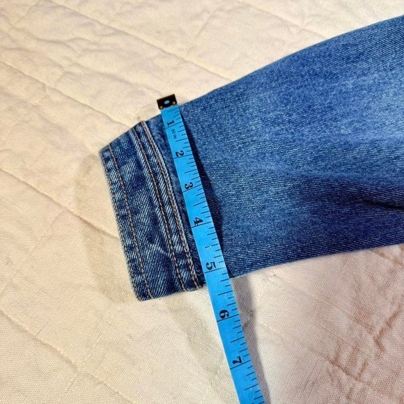 Vintage S.P. Blues Denim Jacket – Men&rsquo;s XL / Women&rsquo;s XXL–XXXL – 90s Oversized