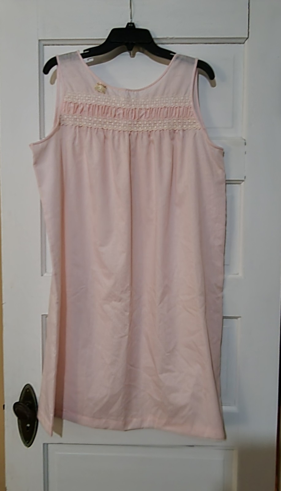 NWT NOS Vintage Women&rsquo;s GILEAD nightgown Pink Size Lg House Dress