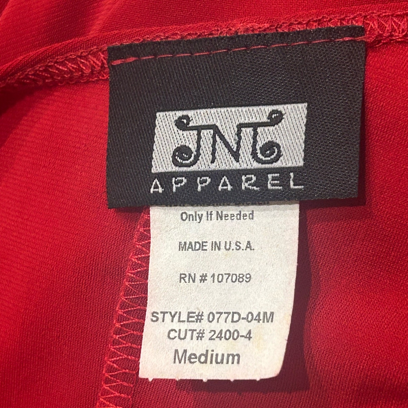 Vintage Red One Shoulder Mini Bodycon Stretch Dress Asymmetrical / Medium ^