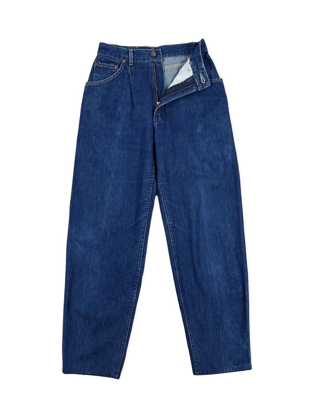Lee Women&rsquo;s Vintage High Waist Jeans Sz 26&Prime;Wx27.5&Prime; Made in USA RN 34783
