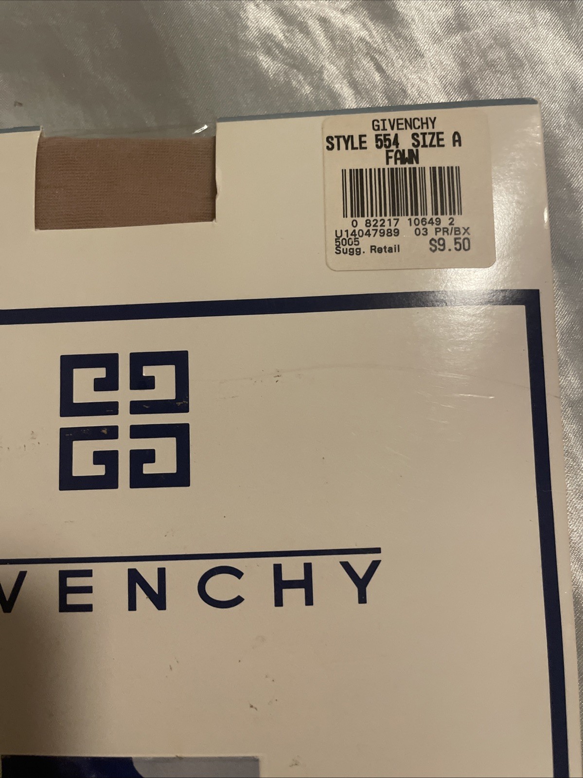 Vtg 1993 Givenchy Ultimate Body Smoother Longer Firming Control Top Pantyhose