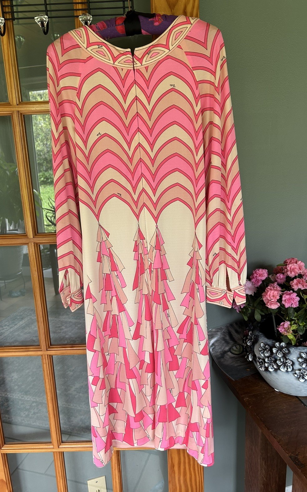 Vintage Emilio Pucci 14 Silk Dress