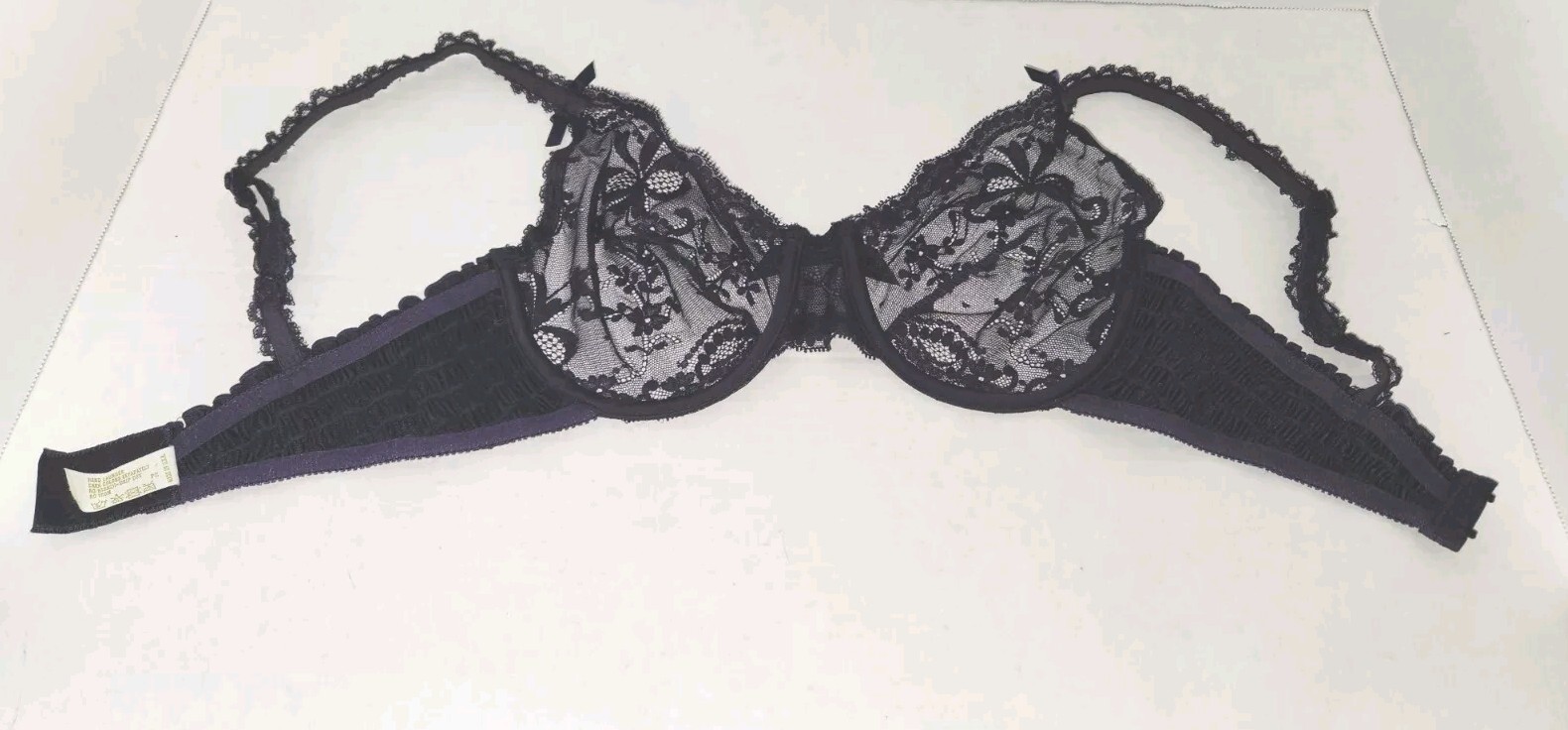 Vintage Victoria&rsquo;s Secret Gold Label Bra 36C Made in USA- NWOT – PURPLE