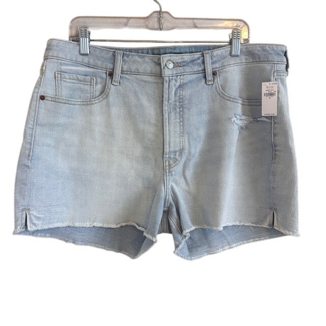 NWT Old Navy Women&rsquo;s OG Straight Cut Off Jeans Shorts 16 3.5&Prime; Inseam