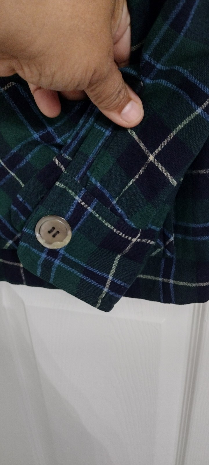 Vintage Pendleton 49er Shacket Black Watch Plaid Virgin Wool Pre 1964 Near Mint