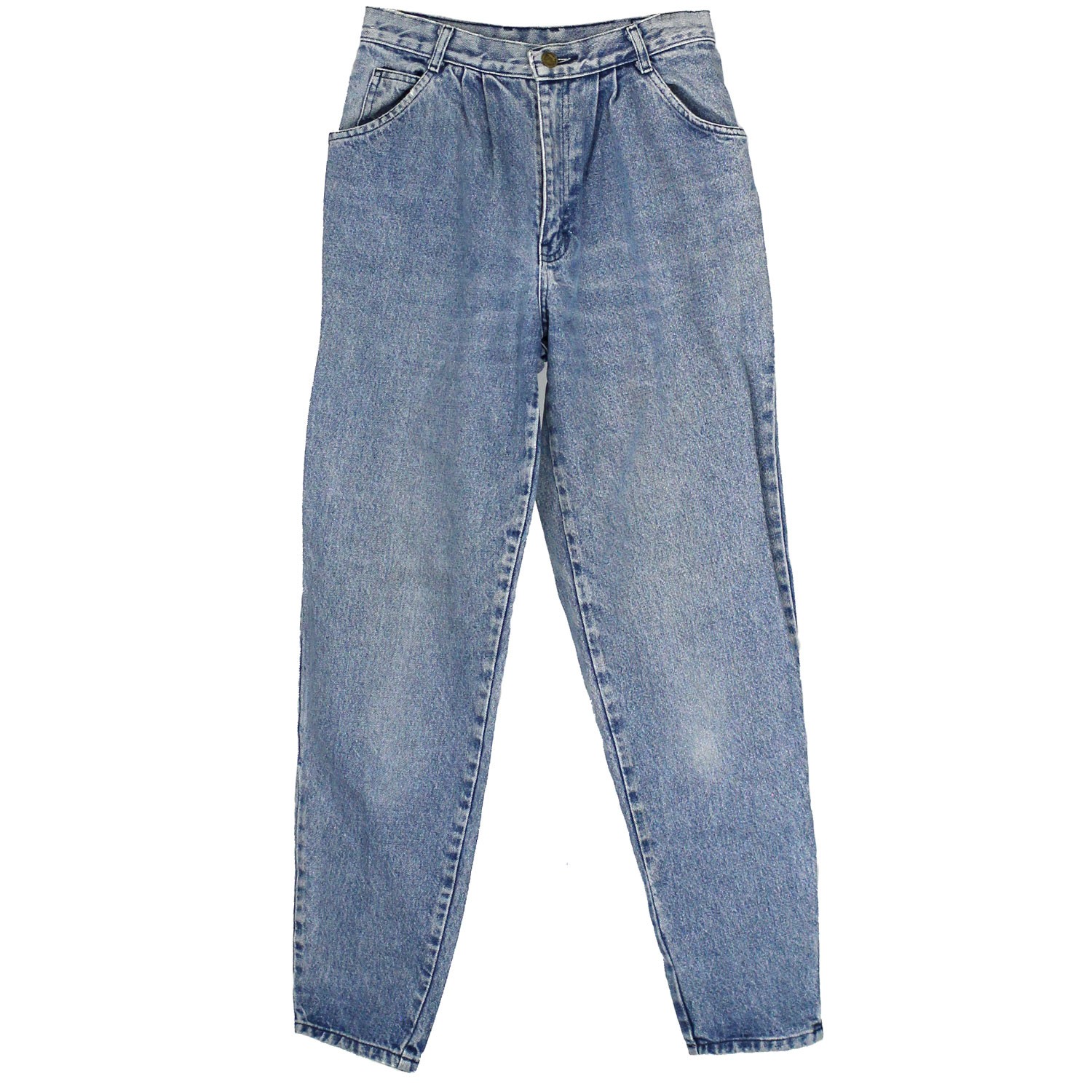 1980s Vintage Jordache High Waist Mom Jeans Soft Broken In Made USA 27×29 7/8