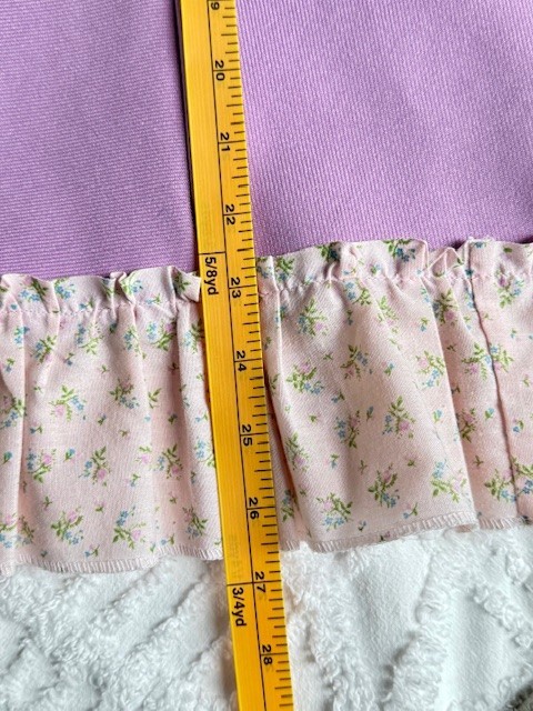 Handmade Vintage Polyester/Cotton Skirt-Size Small-Spring Retro Wear
