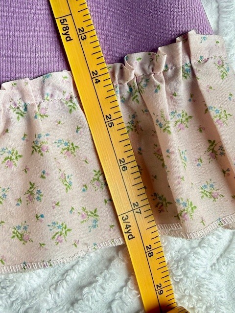 Handmade Vintage Polyester/Cotton Skirt-Size Small-Spring Retro Wear