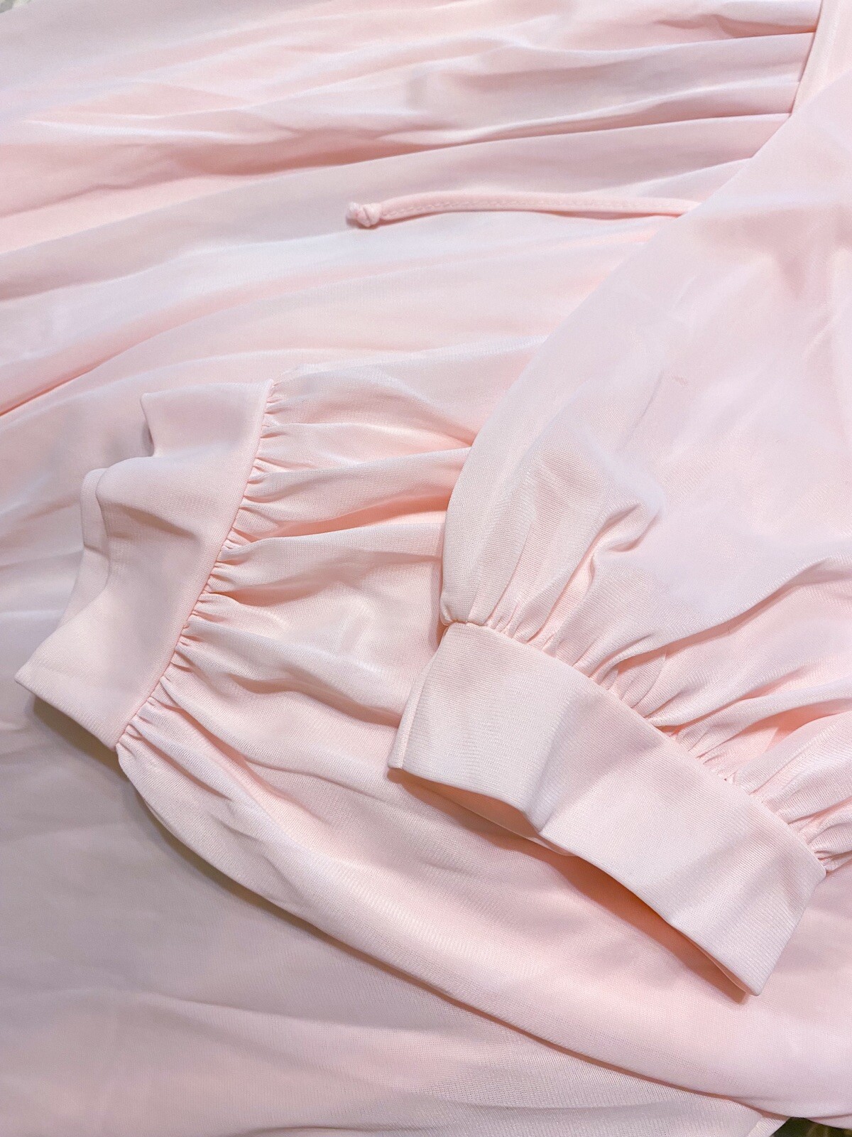 Vintage Miss Elaine Pink Peignoir Nightgown Robe Set Lace Nylon Size Medium EUC!