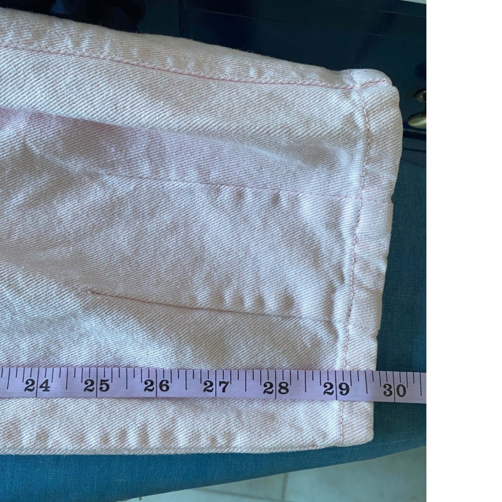 Vintage Unionbay Sync Pink High Waisted Tapered Jeans Heart Pockets 10 SB 1470