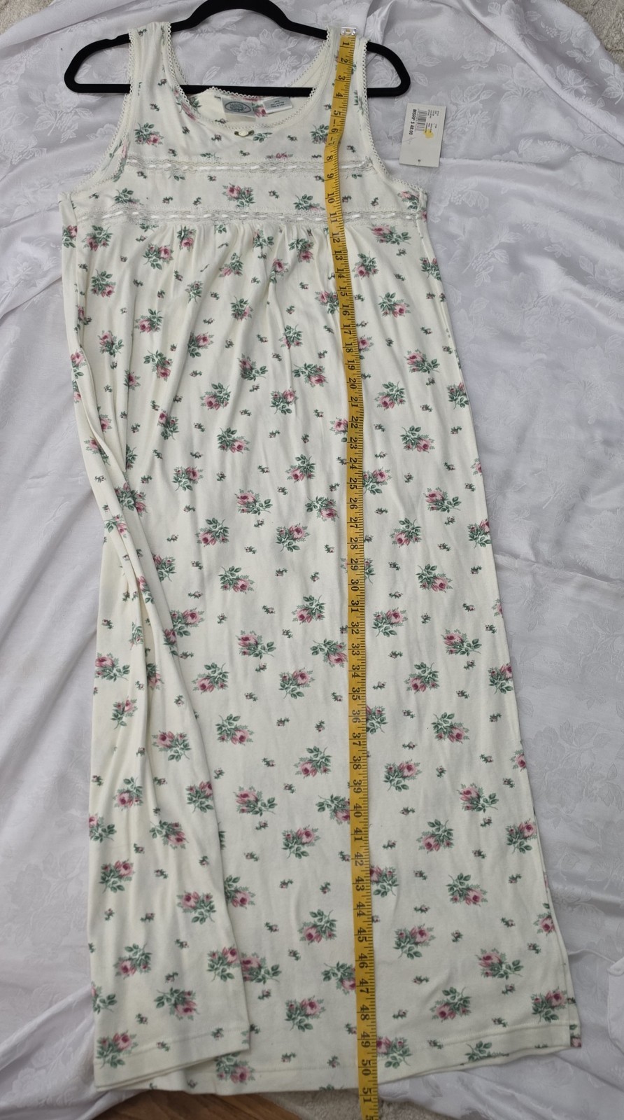 Authentic Vintage Laura Ashley « Vintg Rose » 100% Cotton Maxi Gown – DEADSTOCK…