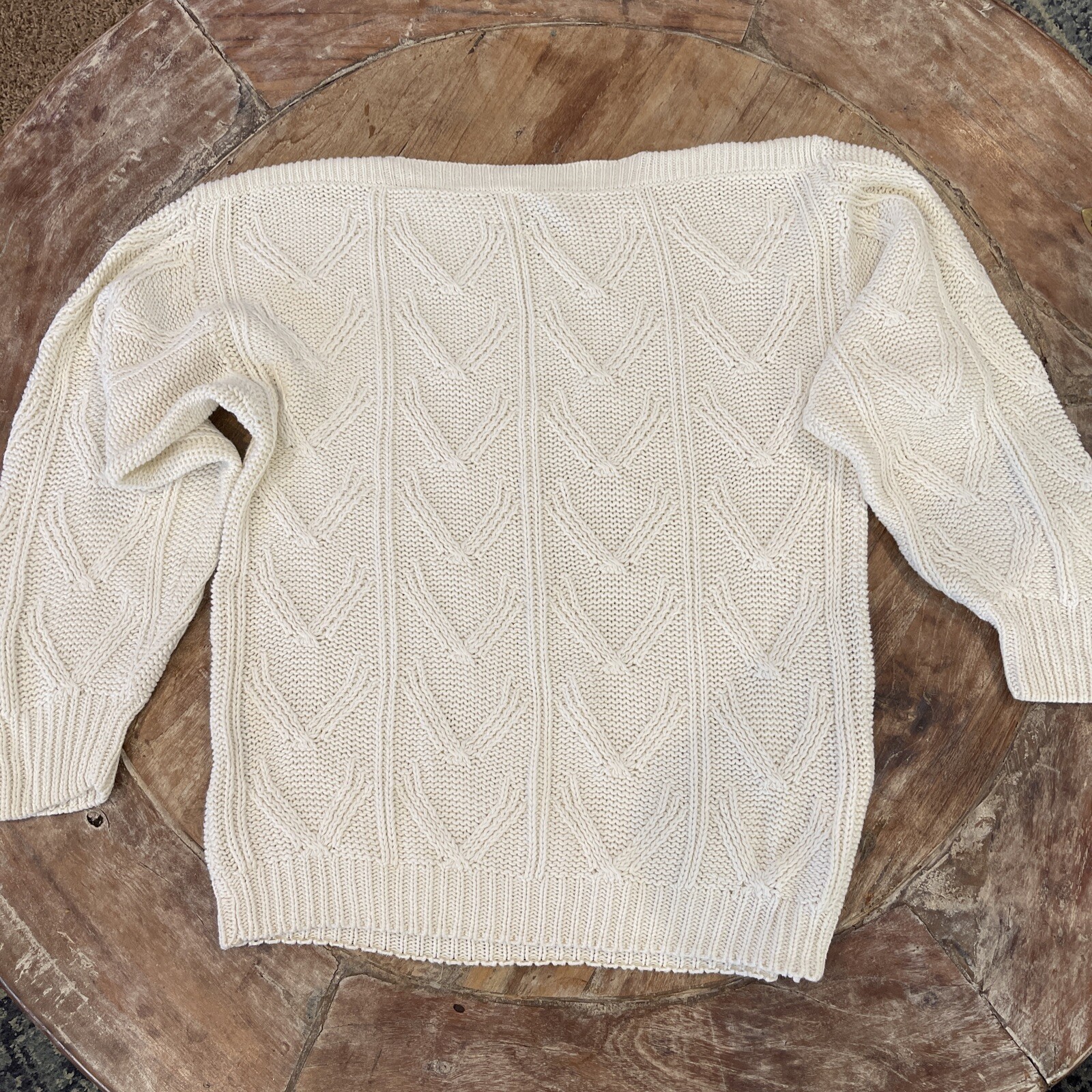 VTG Album By Kenzo Sweater Knit 80s 45%Cotton Size L