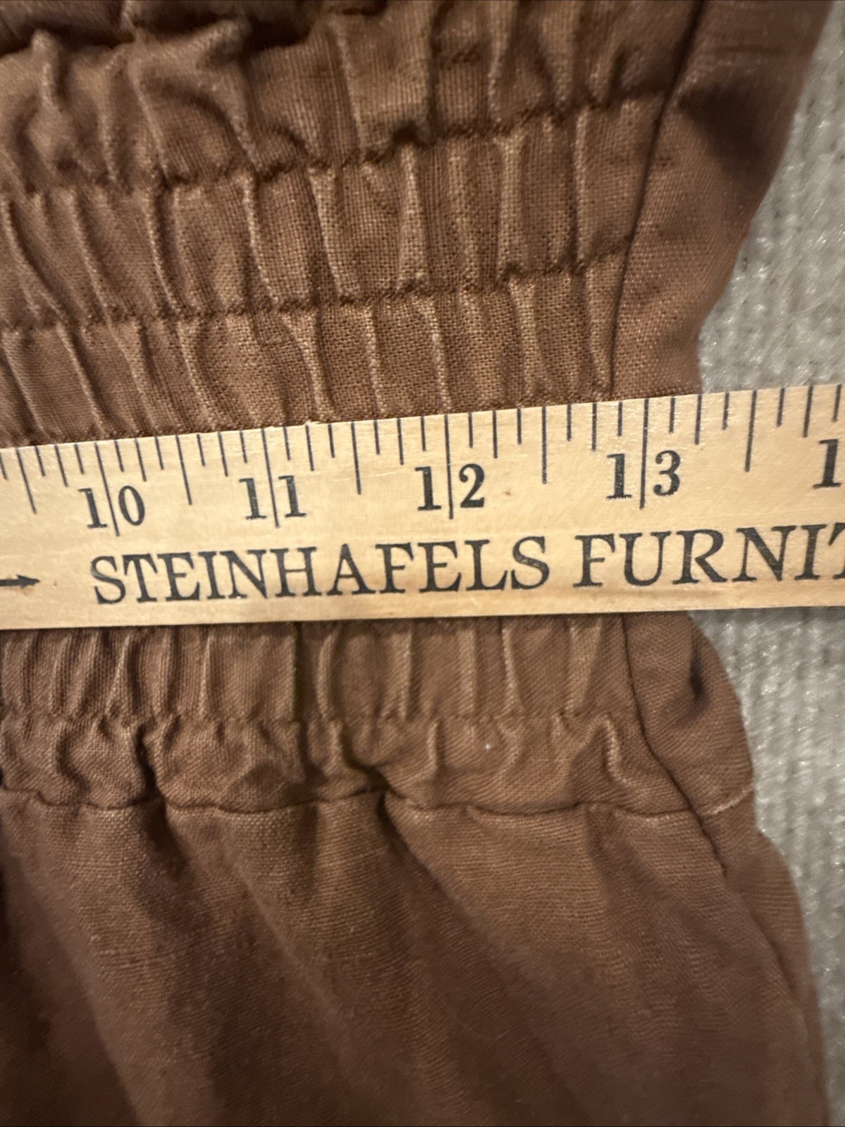 NOK NOK Vintage Brown Original 80s Style Dress, Front Zip, Pockets, Unique