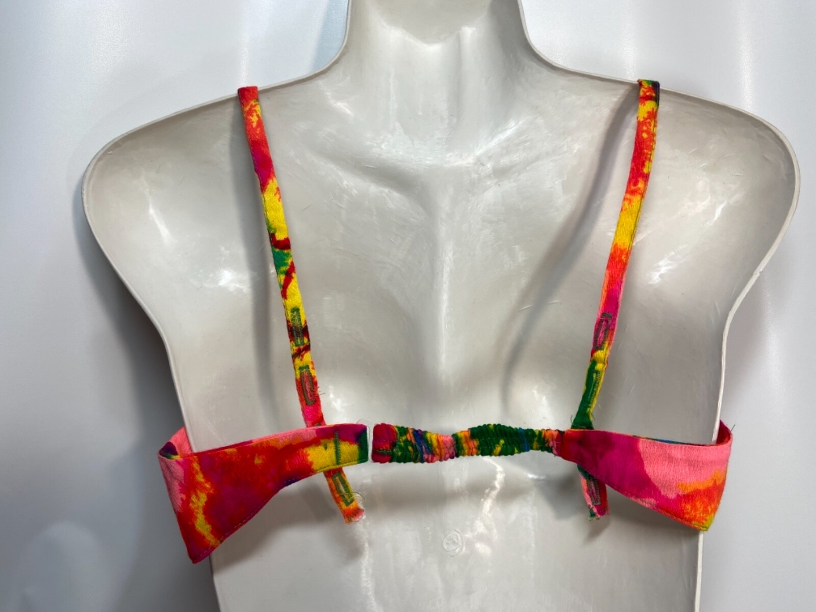 VTG 1960’s Psychedelic Tie Dye Bikini Swimsuit Handmade By Wedgewood No Size Tag