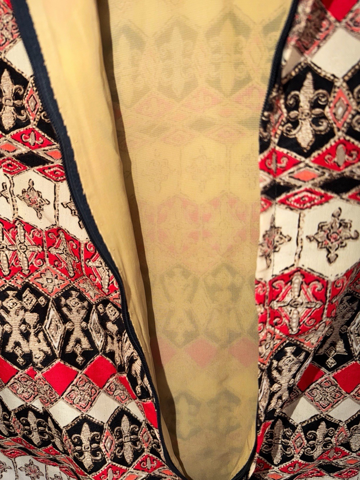 Vintage 1960s Mod Geometric Shift Dress