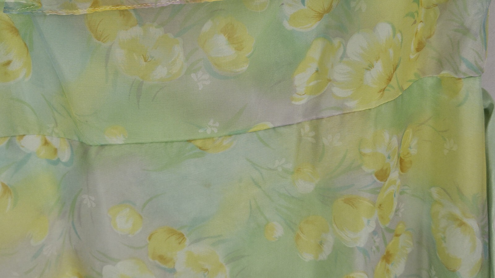 VTG Lorrie Deb Ruffle Multicolor Floral Sleeveless Dress Women&rsquo;s Sz XS/S