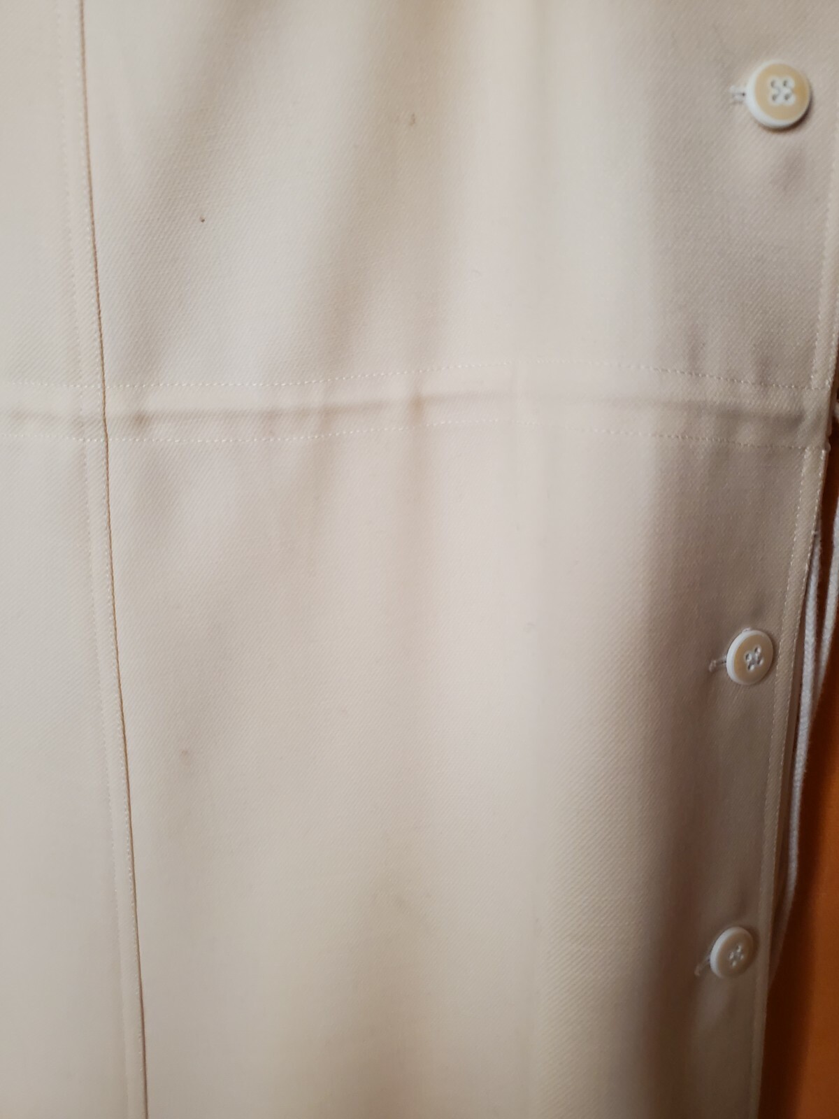 COURREGES c.1970&rsquo;s Hyperbole Wool Beige Sleeveless A-Line Jumper Dress