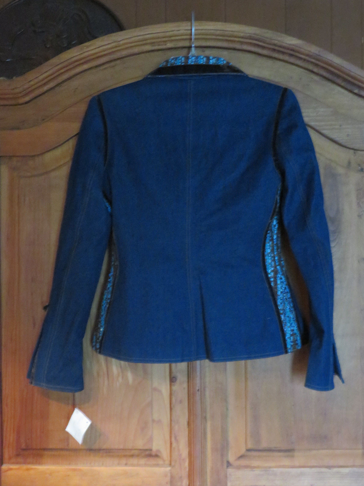 NWT Deker&rsquo;s Paris Couture Jean Jacket Gorgeous!!! size 40 EU