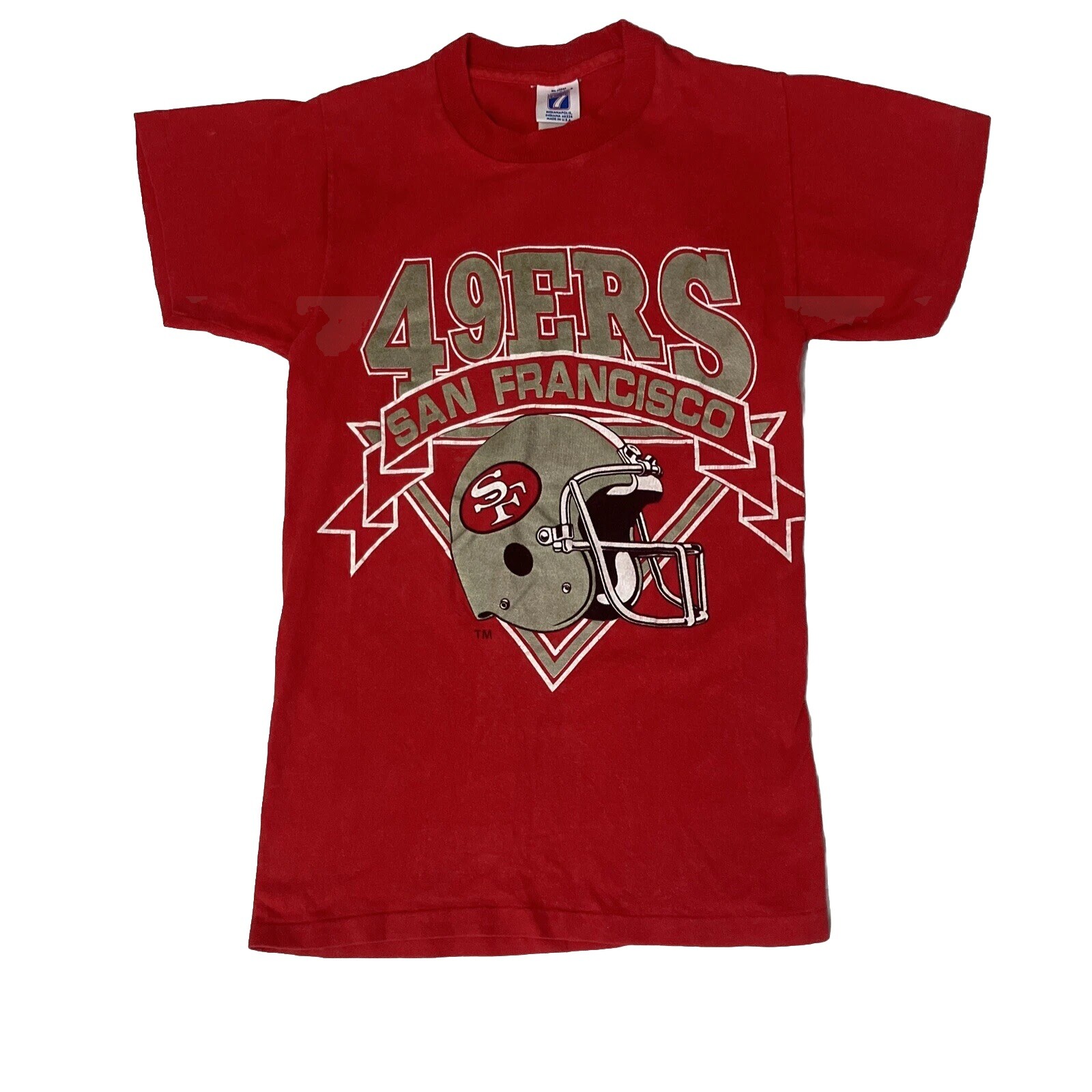 Vintage Women’s 49ers San Fransisco Shirt Xs Made In USA Single Stitch