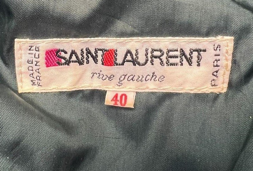 RARE Yves Saint Laurent Rive Gauche 80s Dress (Runway Photo)