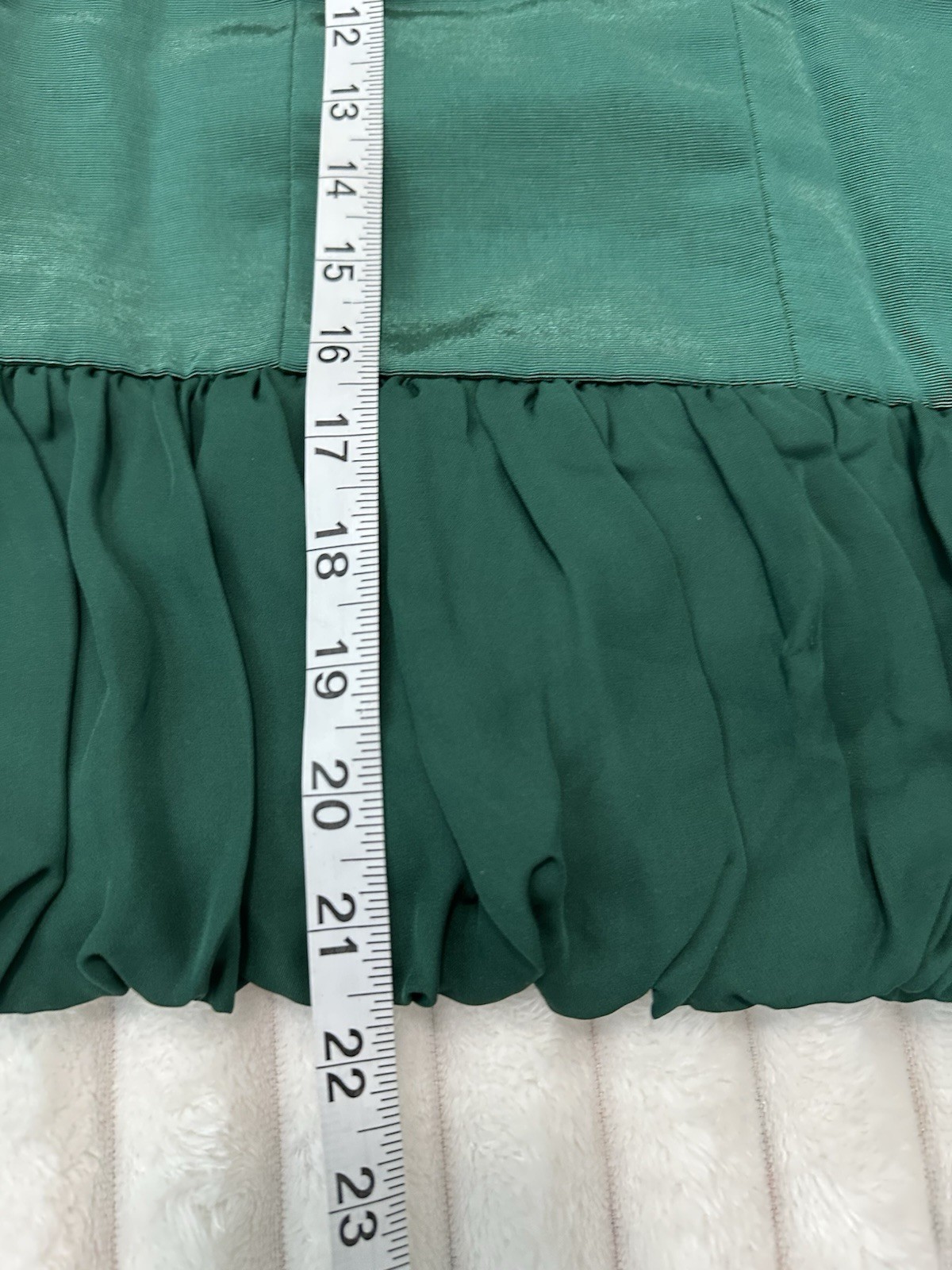 VTG Fiandaca Small 2 Piece Skirt Set Emerald Green 100% Wool Made In USA Rare