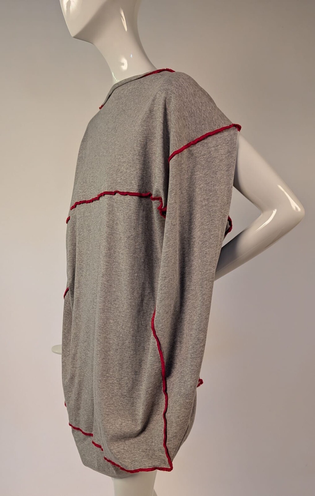 AVANT GARDE MICHELE PESETTI 1990’S COTTON SHIRT W SEAM DETAILING