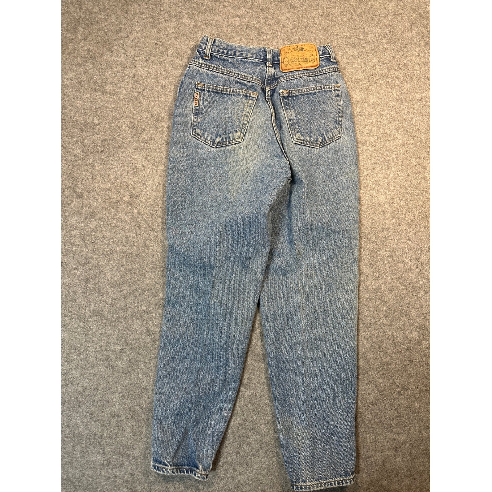 Gitano P.S. Gitano High Waisted Jeans 10 Medium Wash Tapered Leg Cotton Denim