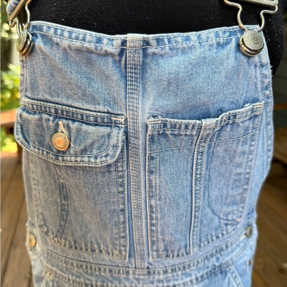 Vintage 1990s GAP Denim Overalls | Light Wash | Women&rsquo;s | Made in USA Style