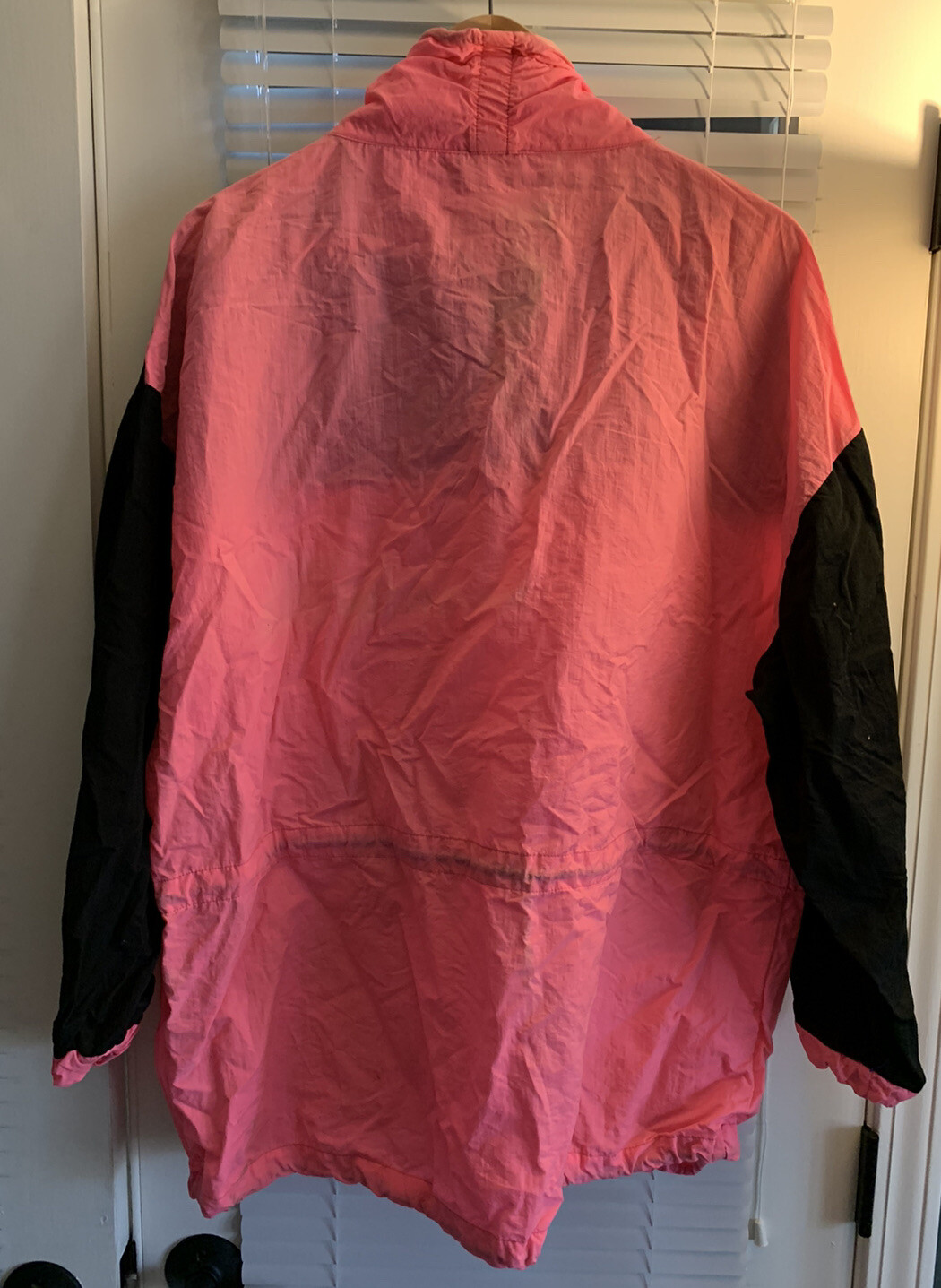 Vintage Shell shock Windbreaker Neon Color Block 90’s 80’s Jacket Supreme M