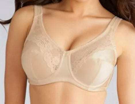Style 7103 | Banded Full Figure Soft Cup Bra with Lace