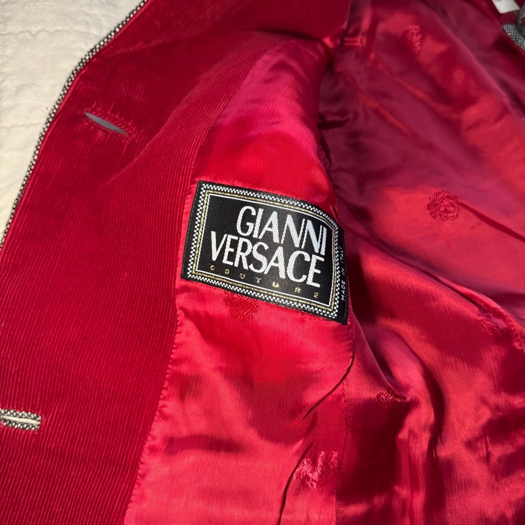 Gianni Versace Couture Wool Matching Suit Blazer and Skirt • Size: 40 / S