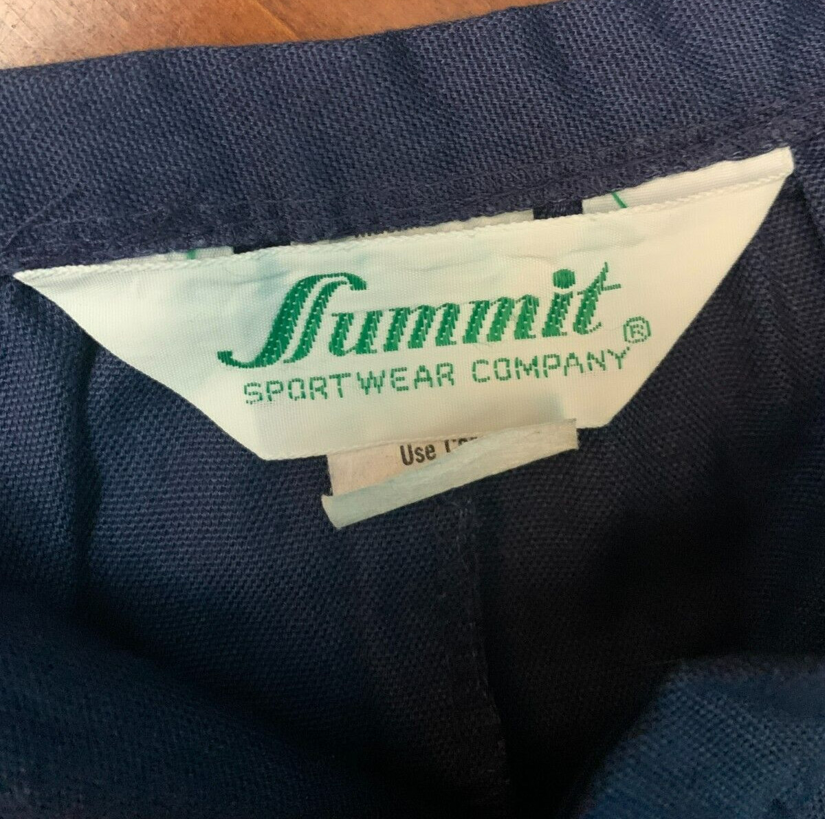 Vintage Summit Sportswear Side Button & Zip Skirt – 24&Prime; Waist Fits Like XS, Blue