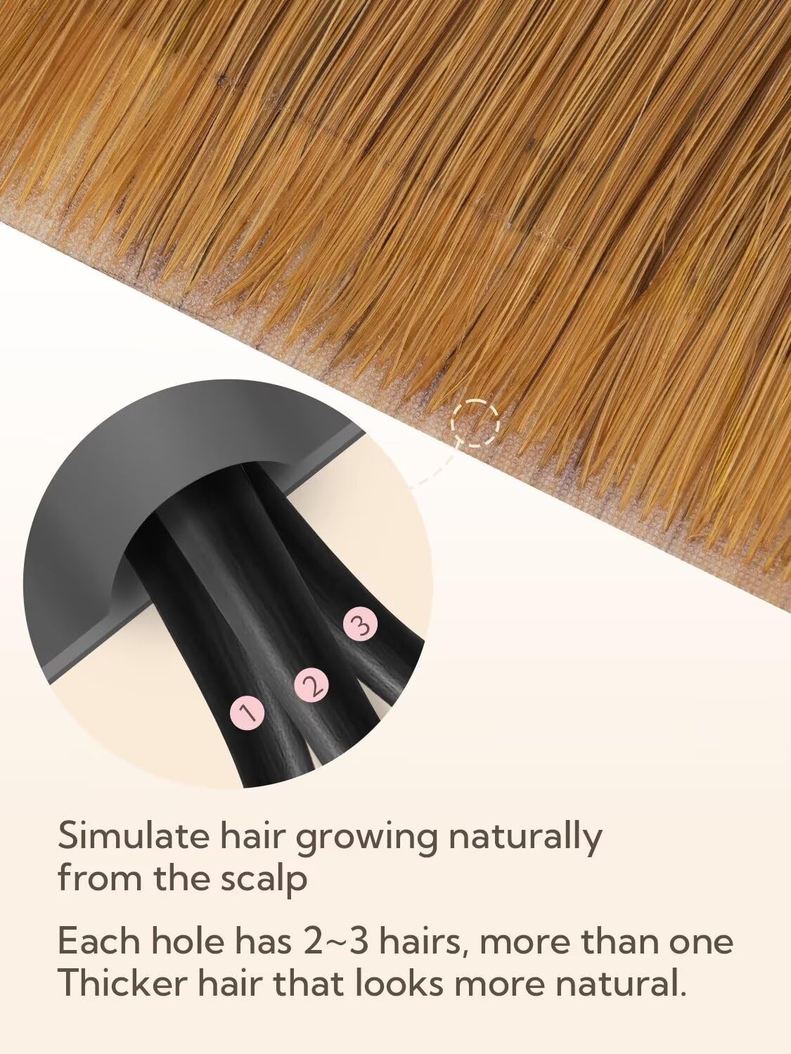 HOTBANANA Invisi Edge Tape in Hair Extensions Human Hair, 14inch 50g 20pcs Aubur