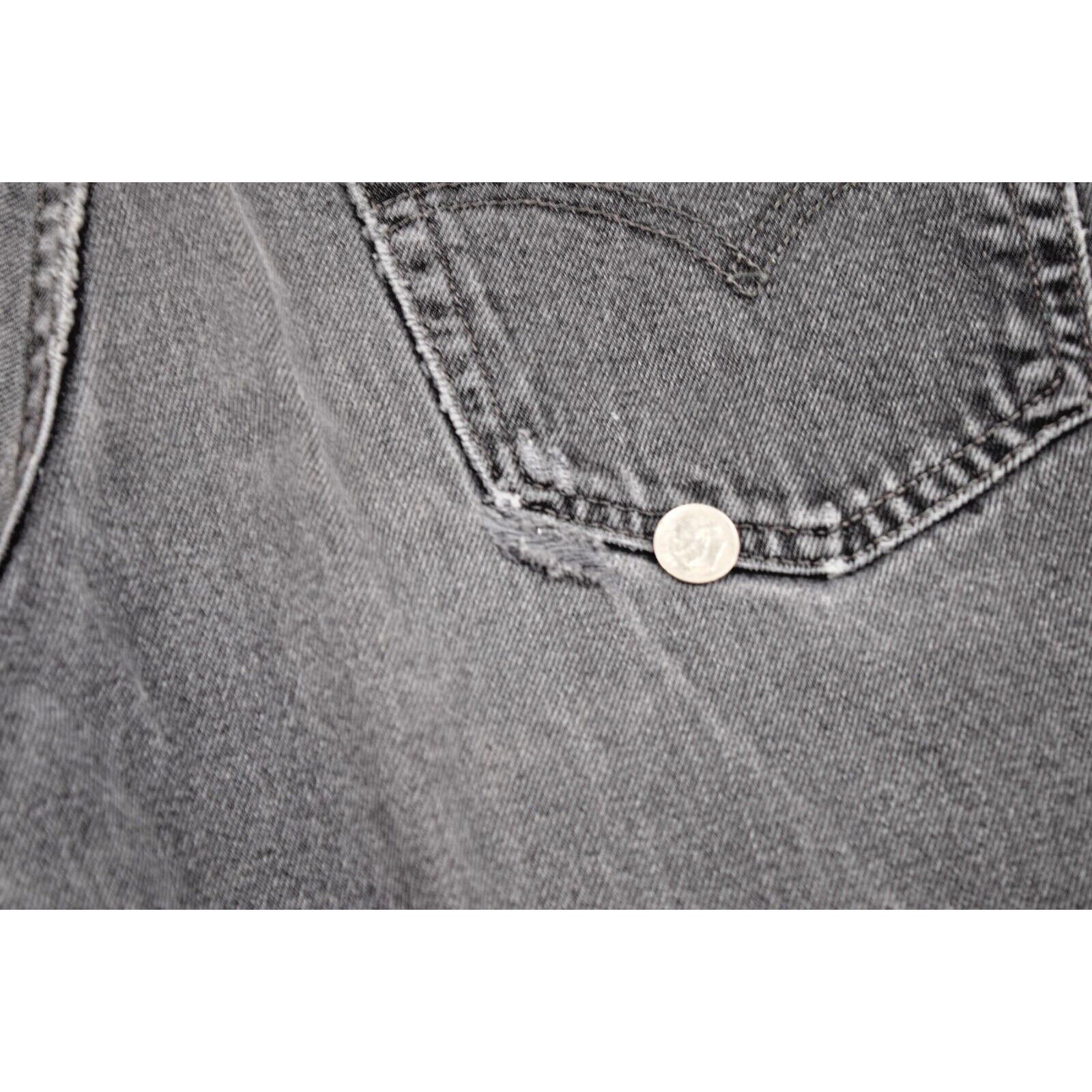 Vintage Levis 550 Jeans Black Relaxed Fit 33X30 1999 Faded Black Made USA