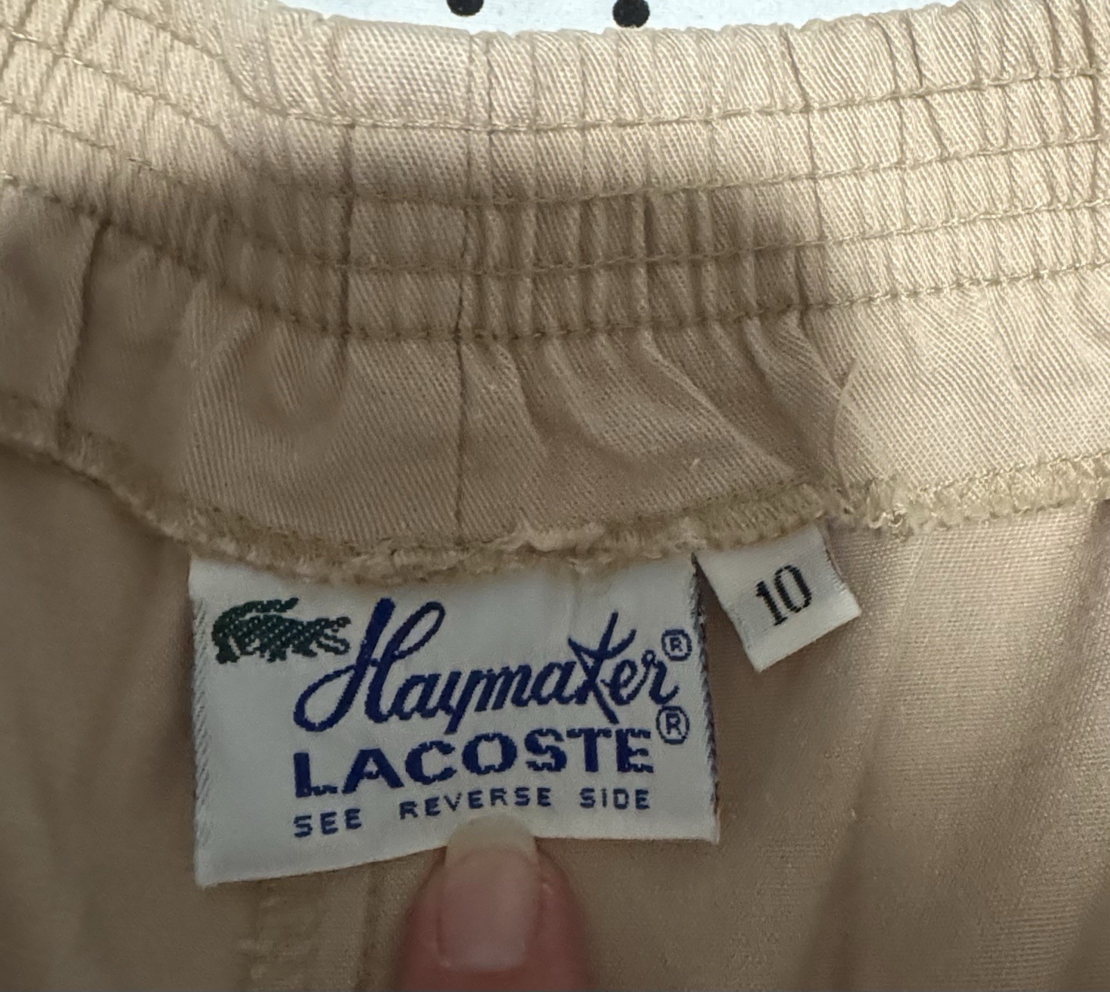 Vintage Haymaker LACOSTE Culottes Gaucho 60&rsquo;s/70&rsquo;s Khaki Knee Knockers Knickers