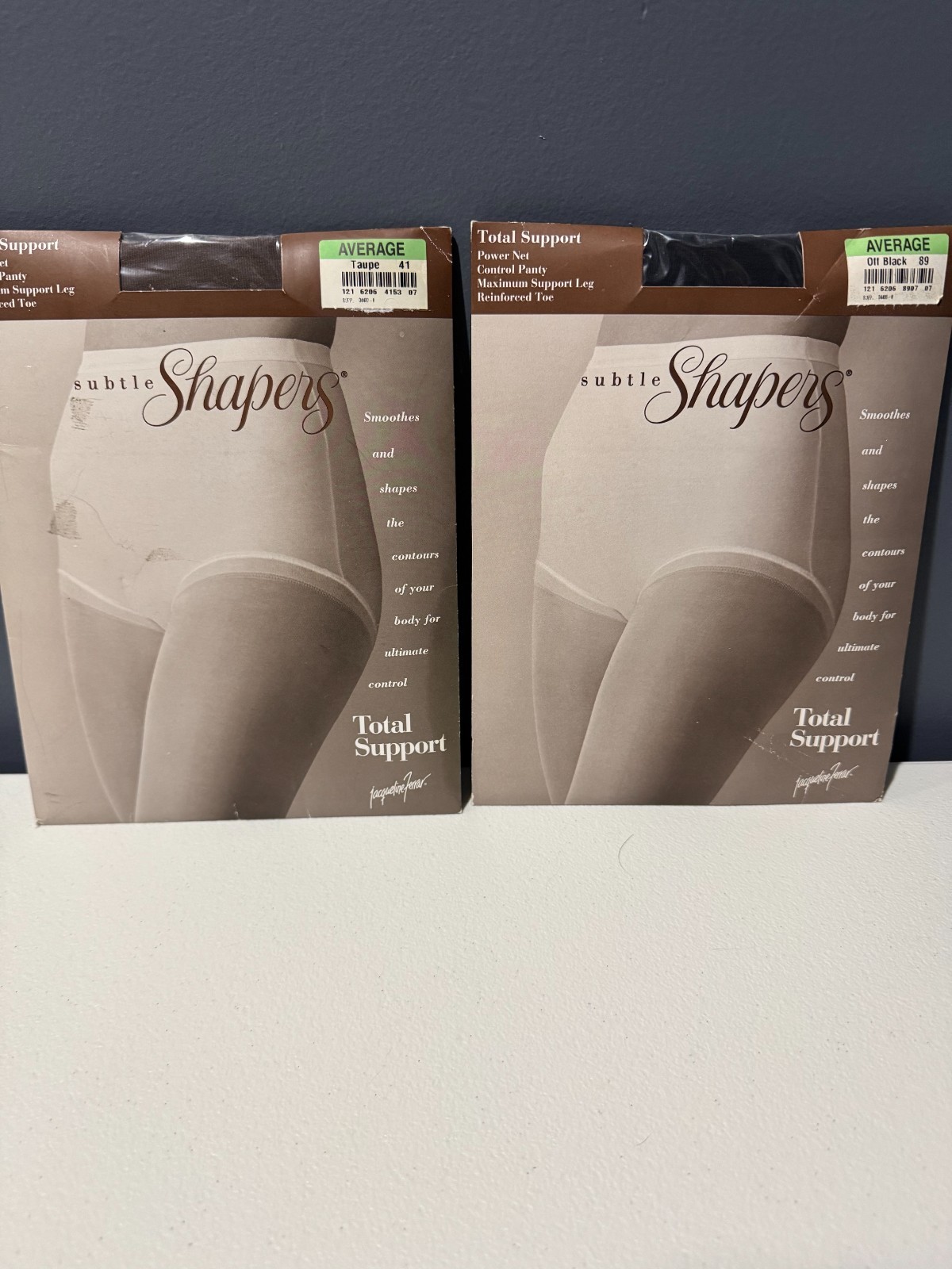 JCPenney Jacqueline Ferrar Subtle Shapers Average Off Black 89 and Taupe 41