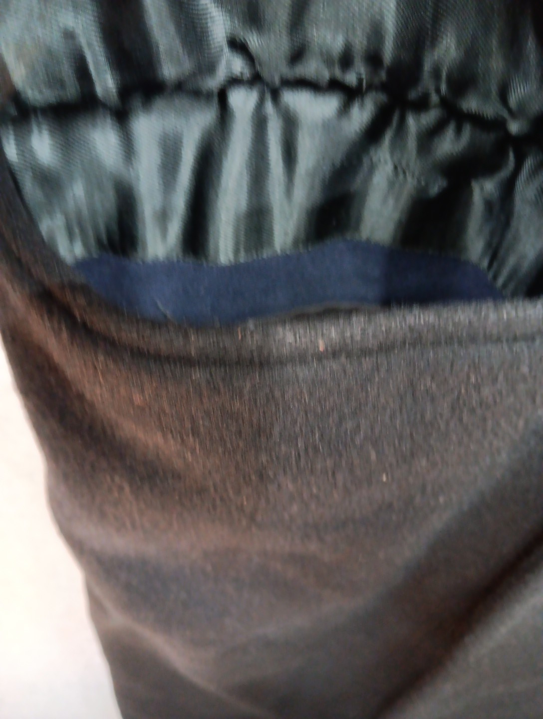 VTG Teller Coat The Original Imported Sz L (48C, 46L) Black Wool Faux Fir Collar