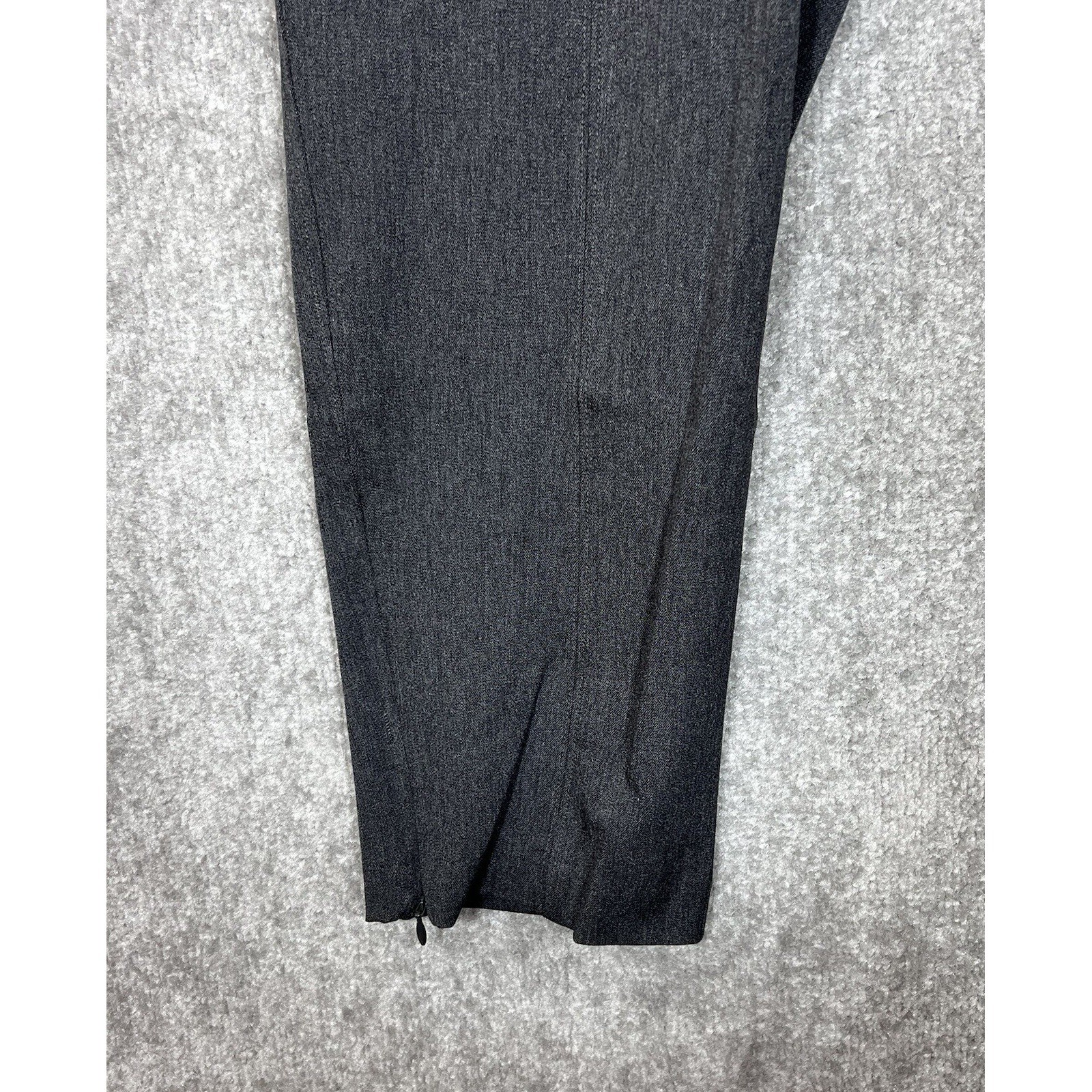 Old Navy High RisePull On Pants Womens Sz XXL Gray Stretch Ankle Zip Pockets New