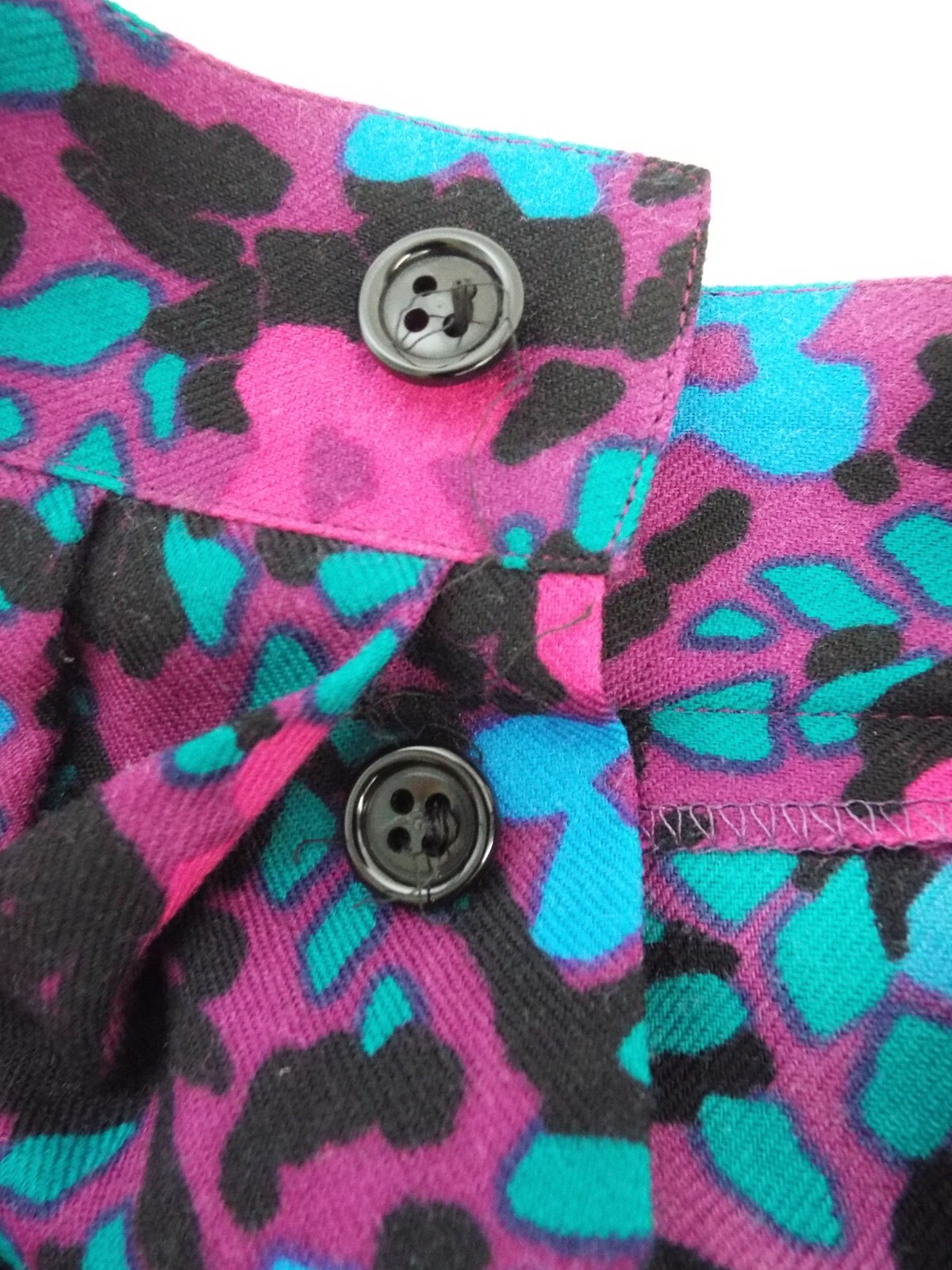 Vintage 1980 GUY LAROCHE Boutique Wool Skirt Suit Quilted Jacket 40 PARIS Floral