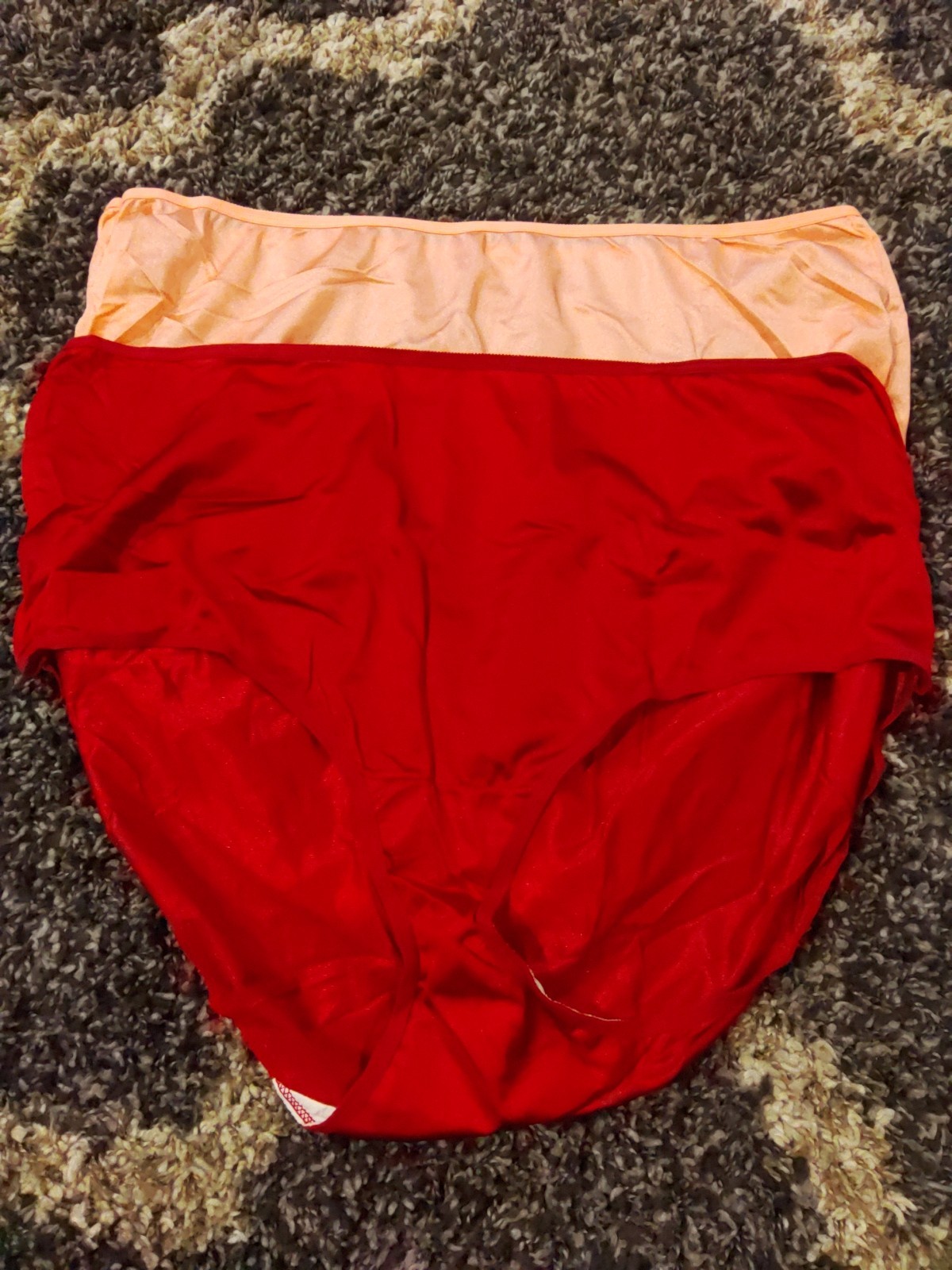 Lot Of 2 Size 13 vintage fruit of the loom 100% nylon panties « Fit For Me »