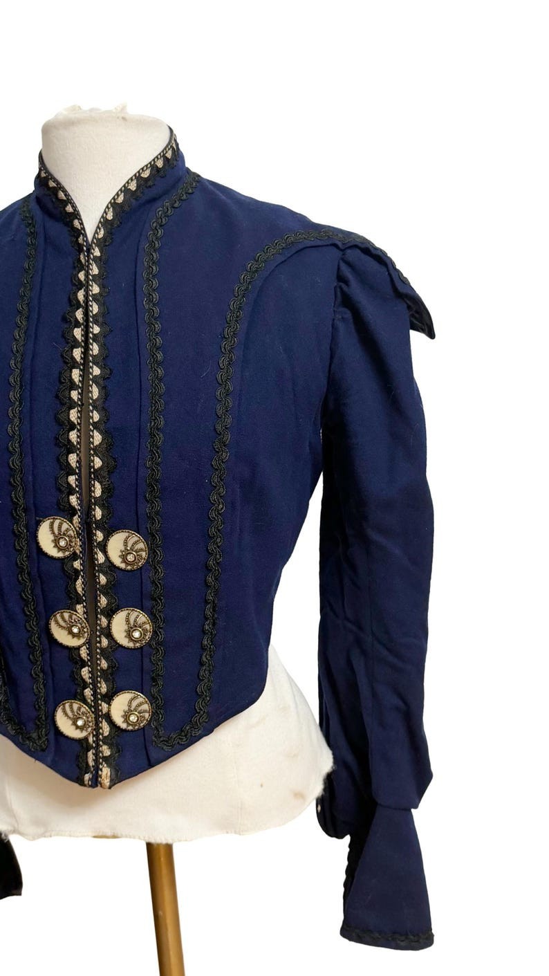 Authentic Edwardian Jacket / Antique Jacket / Size Small
