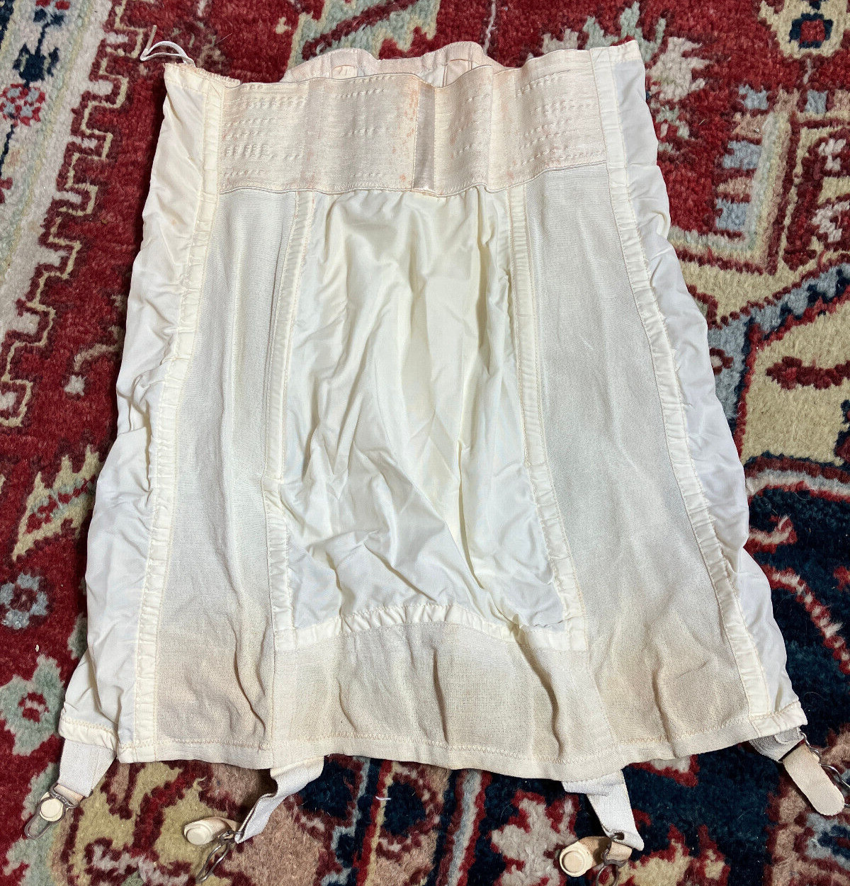 Size 28 Gossard Narroline Bottom Girdle Attached Garters Waist Shaping High 1393