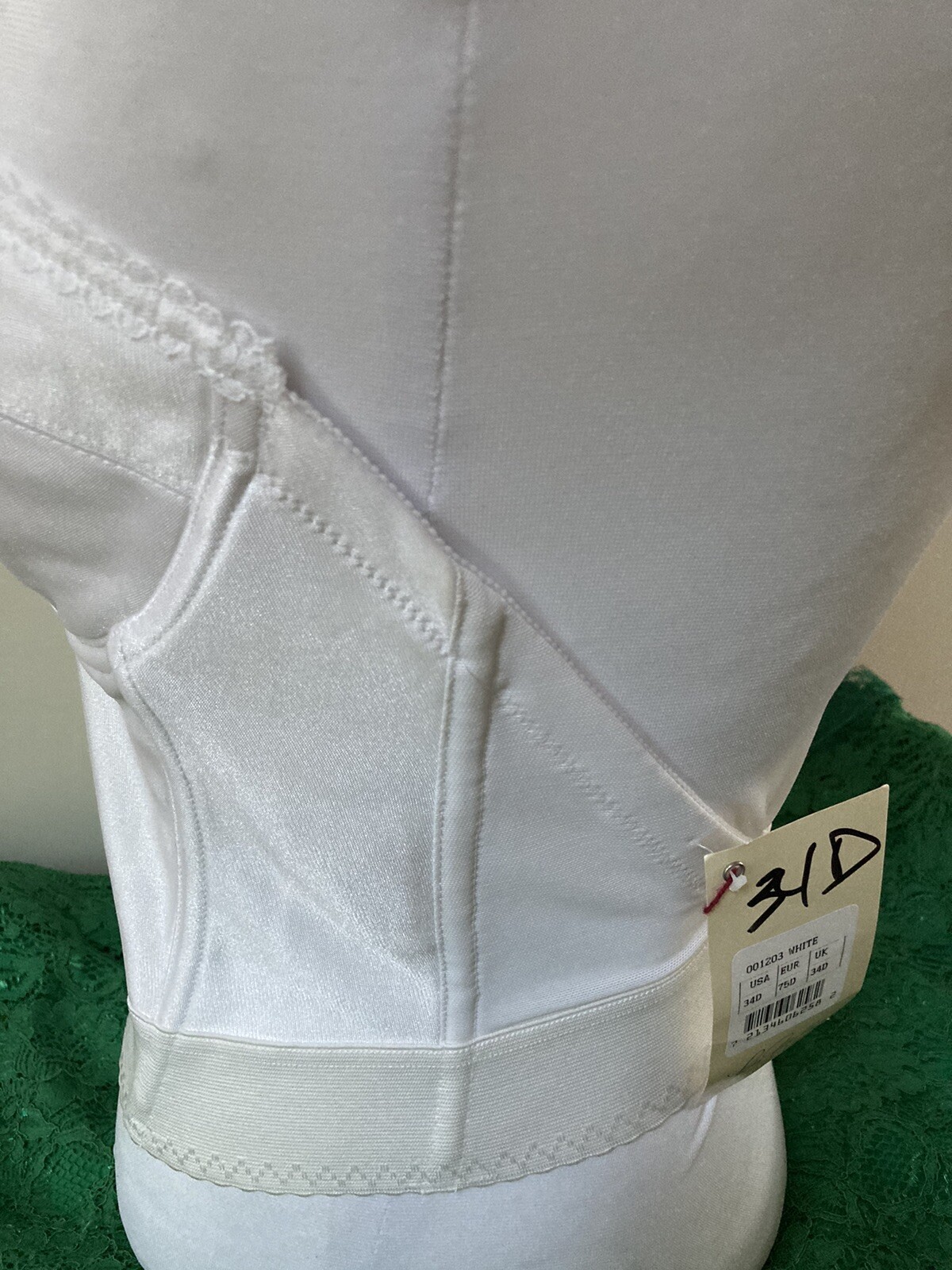 Lady Marlene Sexy Strapless Backless Bra longline Plunge # 1203 Vintage 34,36,38