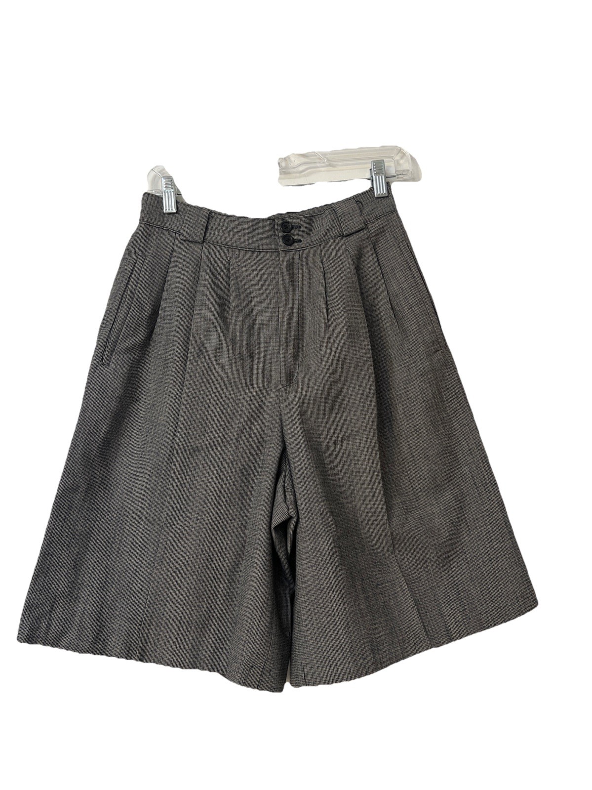 Vtg Collectible Gold By GIORGIO SANT ANGELO Shorts Dark Academia Wool Sz 8