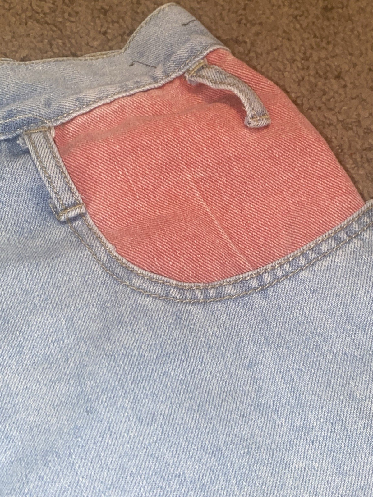 Women’s Vtg Color Block 80’s 90’s Shorts Stripes Size 14 Colorful Pride Rainbow