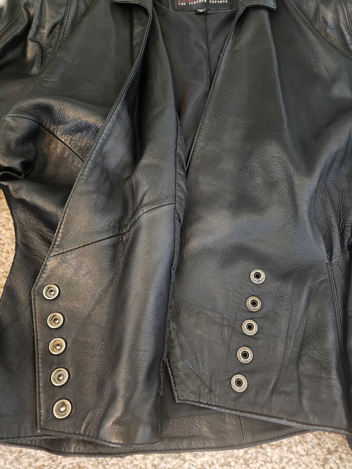 VTG 🔥Wilsons 100% Leather Jacket – 90&rsquo;s Retro Moto Y2K Grunge streetwear Biker