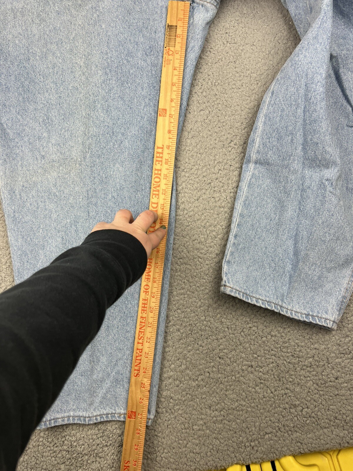 Gitano Blue Jeans Size 40/26 W Short Vintage 80&rsquo;s Actual 42×27