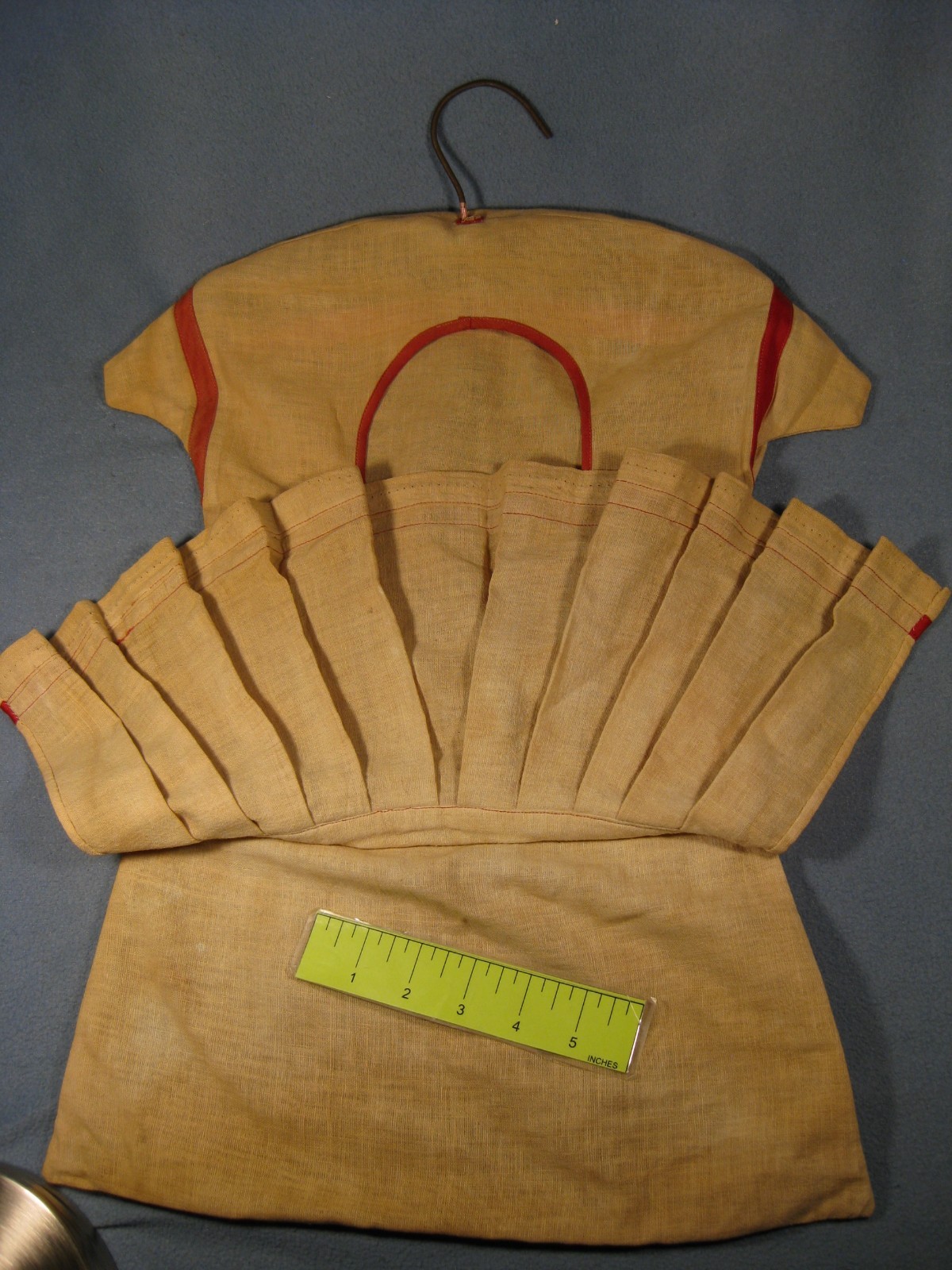 Vintage Clothing Pin Bag Dress
