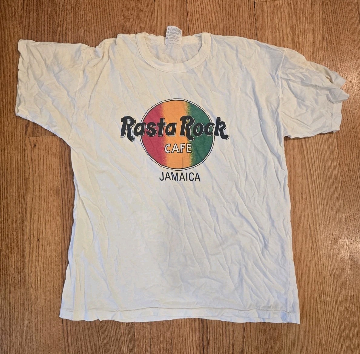 Vintage Single Stitch Rasta Rock Cafe Jamaica T-Shirt